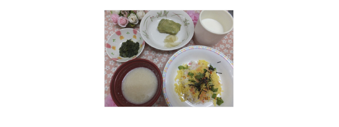 お花見献立